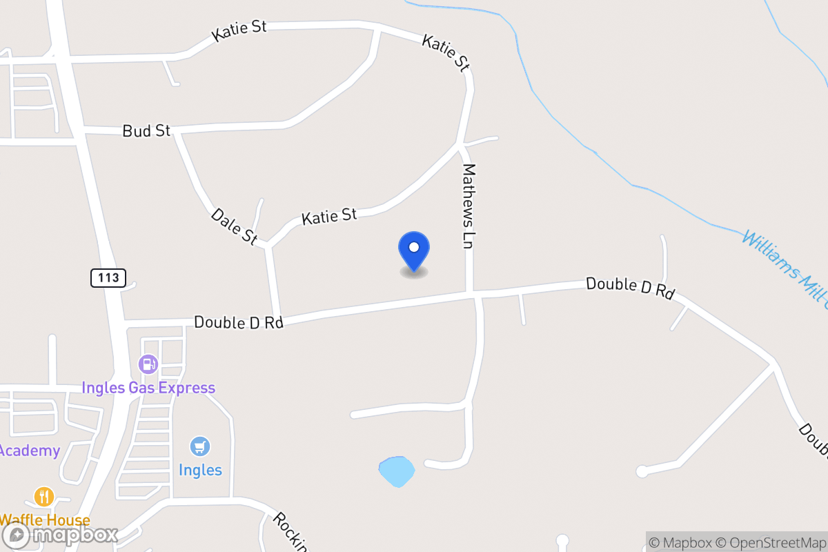 Map of 160 Double D Rd