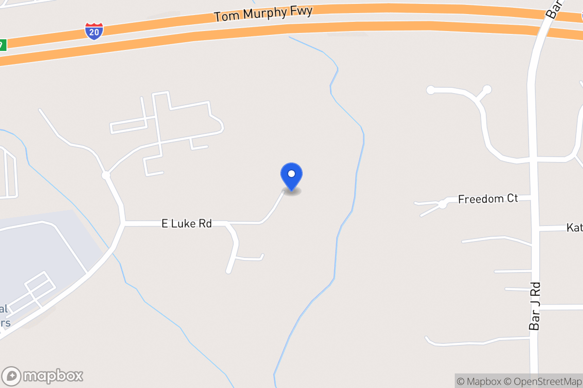 Map of 310 E Luke Rd