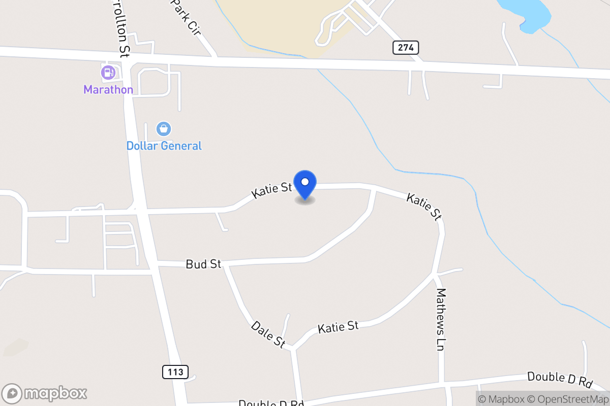 Map of 117 Katie St