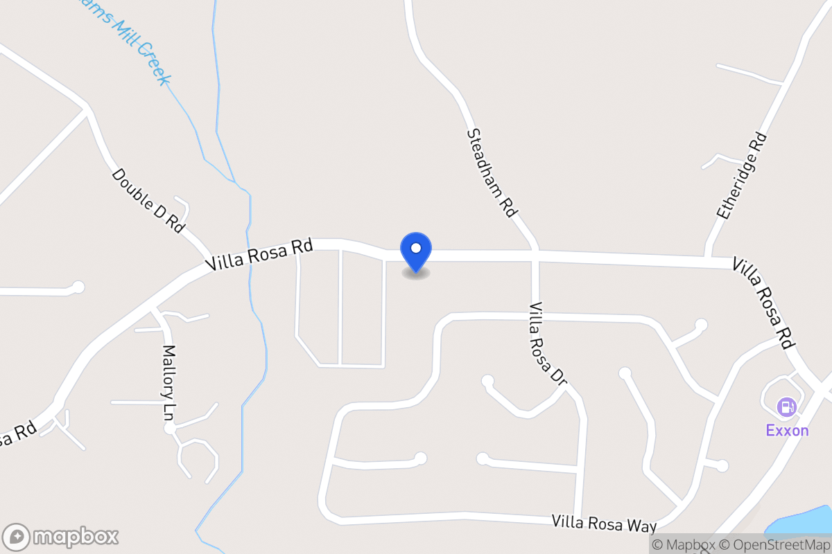 Map of 421 Villa Rosa Rd