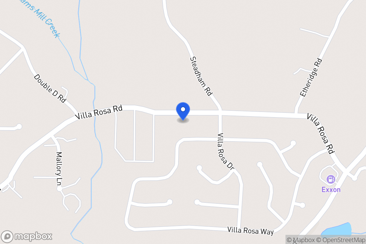 Map of 437 Villa Rosa Rd