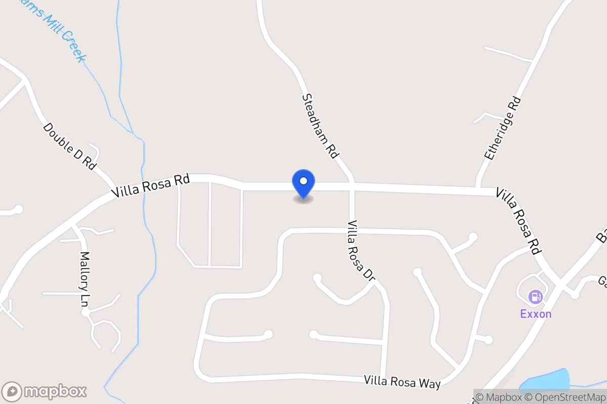 Map of 445 Villa Rosa Rd