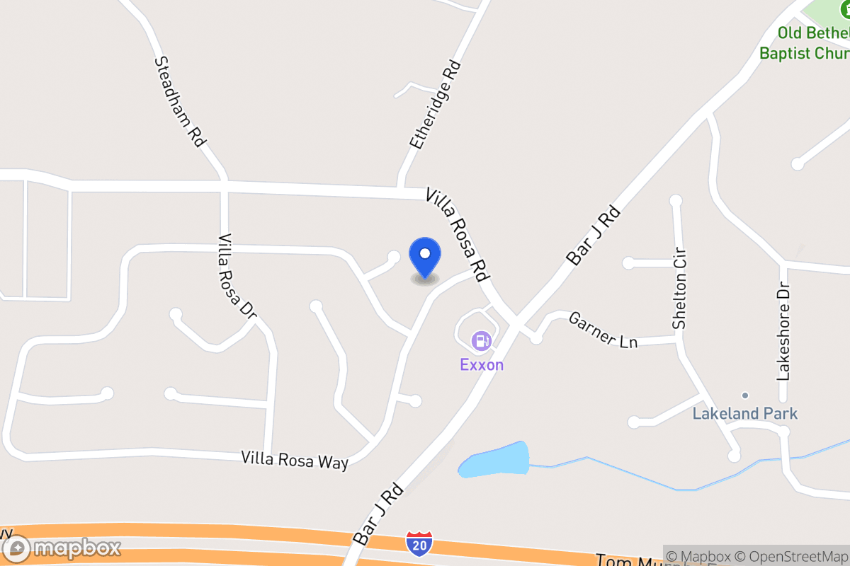 Map of 444 Villa Rosa Way