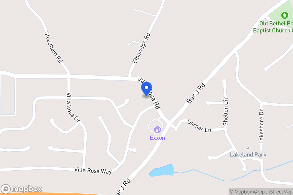 Map of 589 Villa Rosa Rd