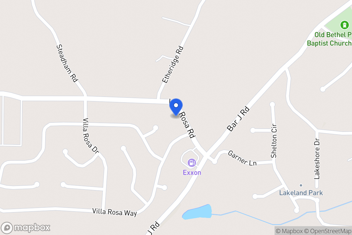 Map of 581 Villa Rosa Rd