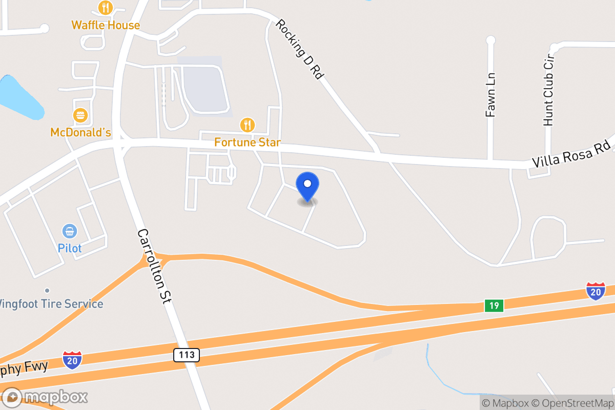 Map of 650 Carrollton St