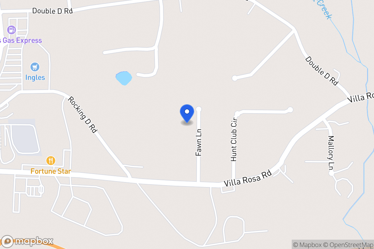 Map of 126 Fawn Ln