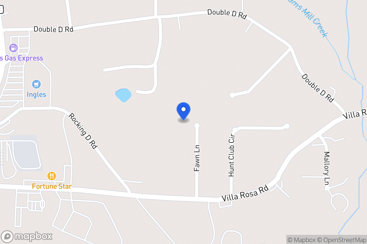 Map of 134 Fawn Ln