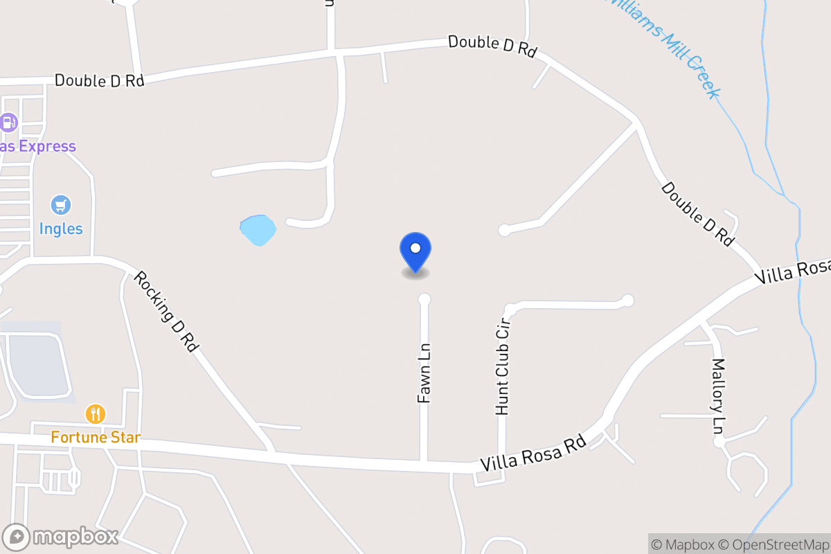Map of 138 Fawn Ln