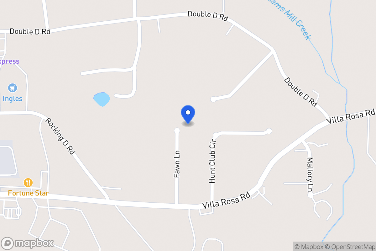 Map of 133 Fawn Ln