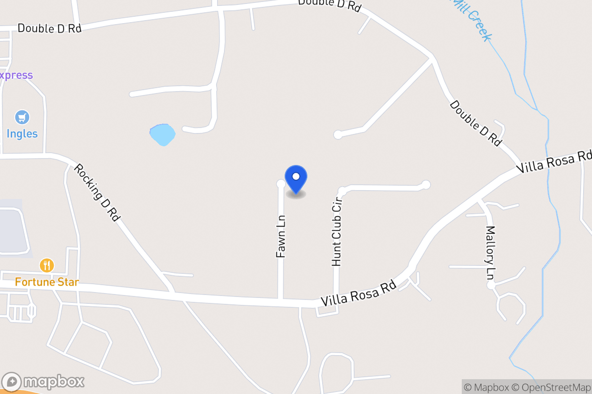 Map of 129 Fawn Ln