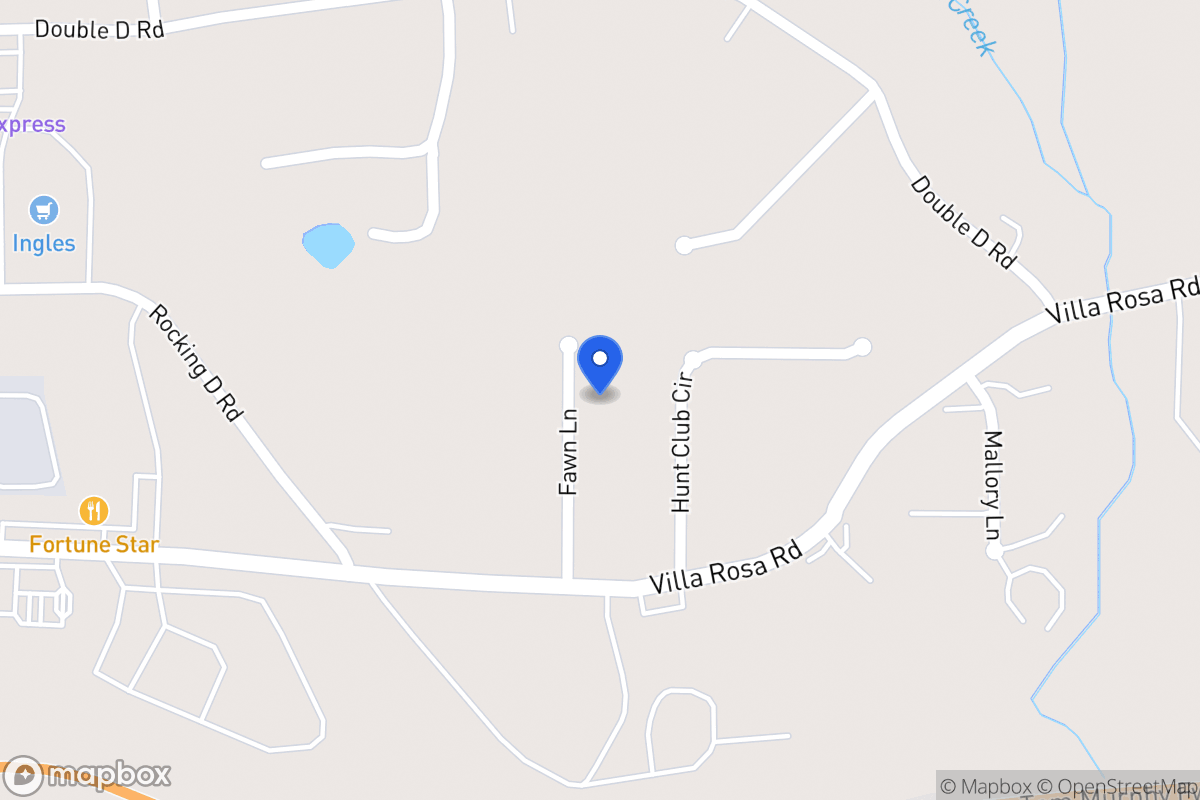 Map of 125 Fawn Ln