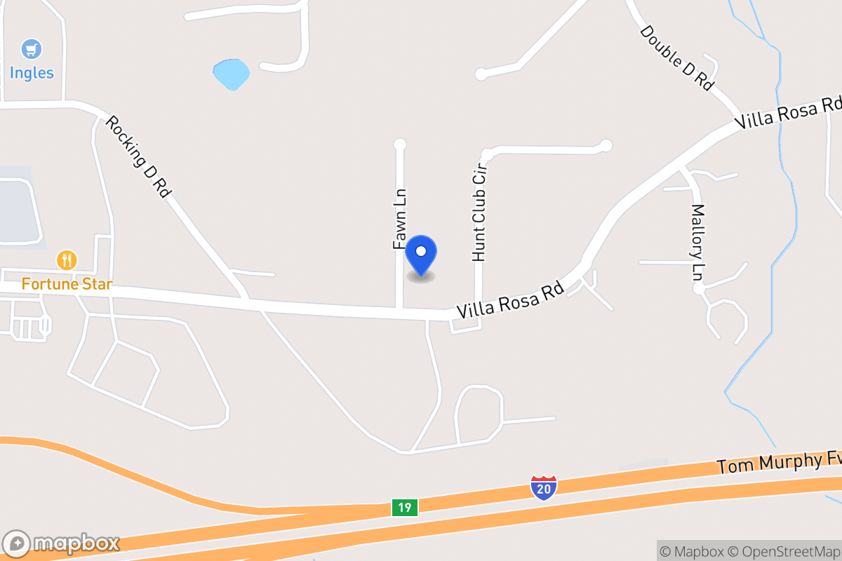 Map of 105 Fawn Ln