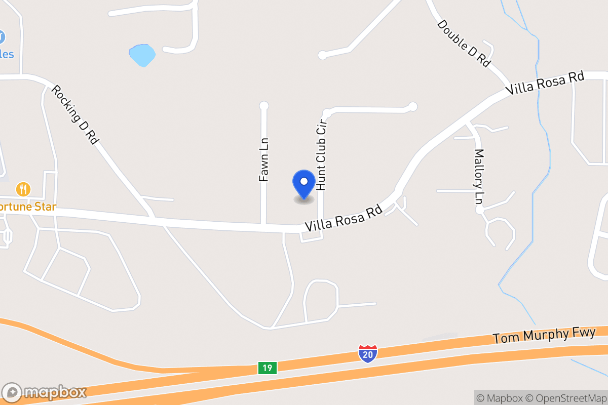 Map of 204 Hunt Club Cir