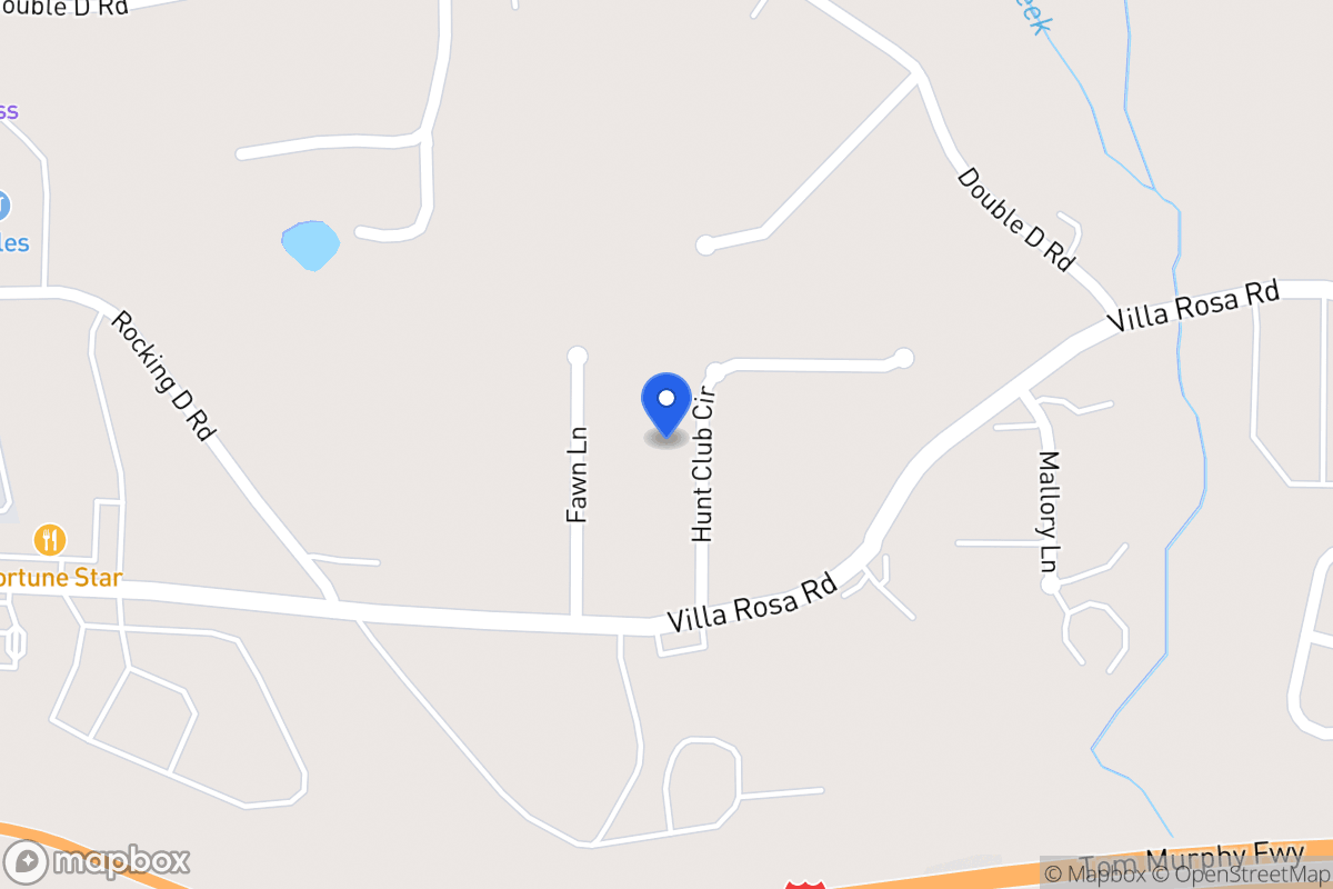 Map of 220 Hunt Club Cir