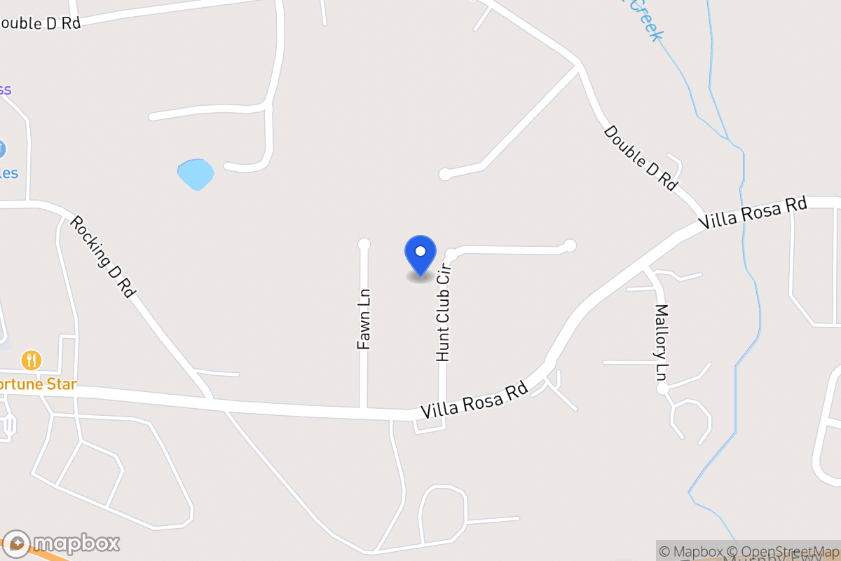 Map of 224 Hunt Club Cir