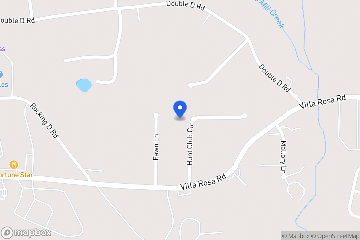 Map of 228 Hunt Club Cir