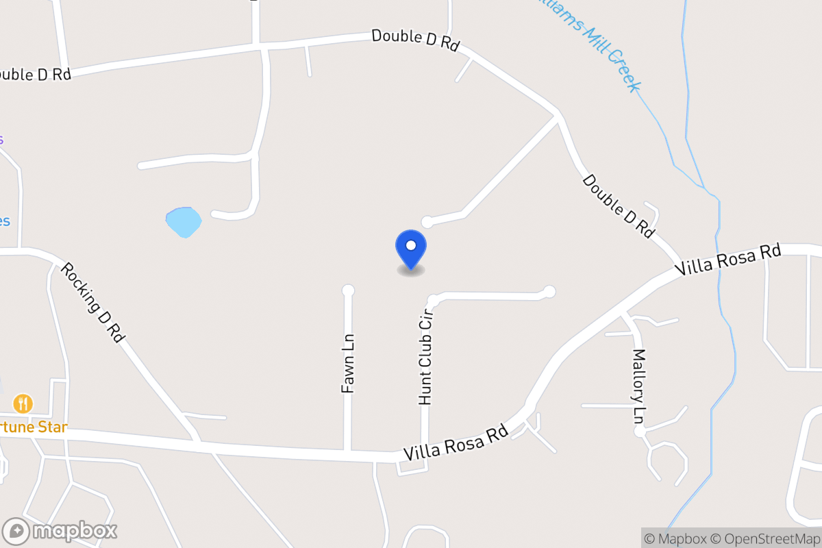 Map of 232 Hunt Club Cir