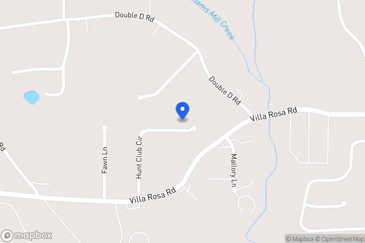 Map of 252 Hunt Club Cir