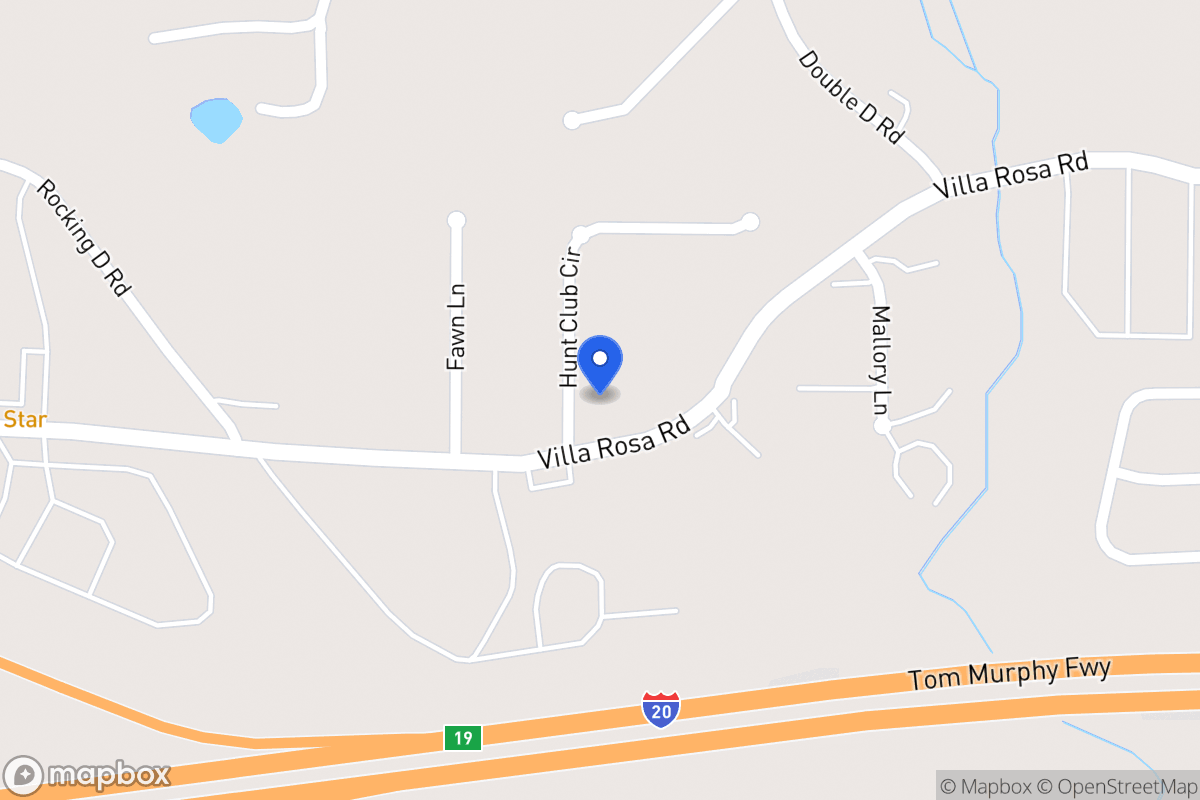 Map of 205 Hunt Club Cir