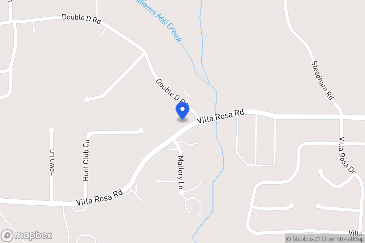 Map of 296 Villa Rosa Rd