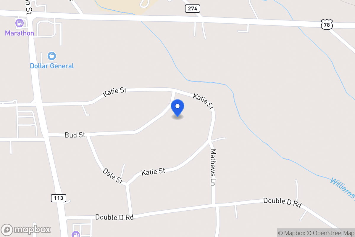 Map of 131 Bud St