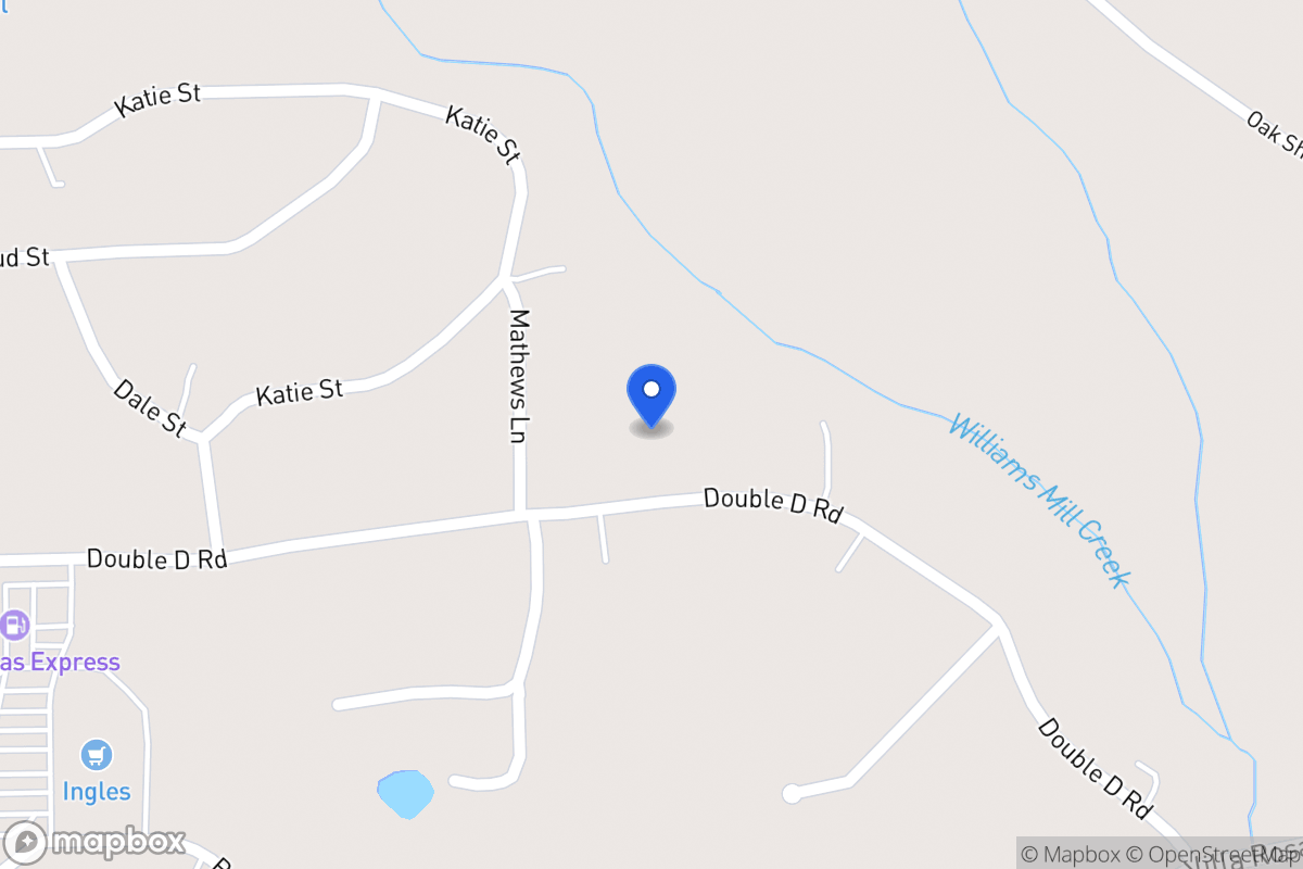 Map of 204 Double D Rd
