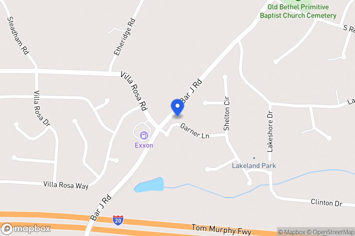 Map of 100 Garner Way