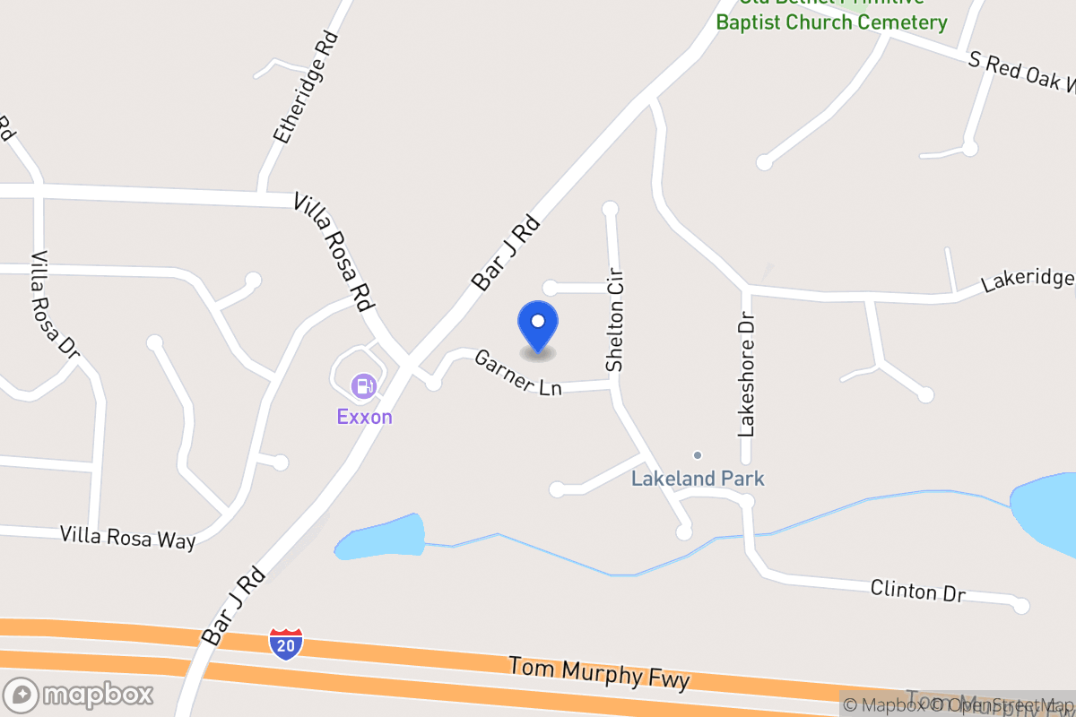 Map of 116 Garner Way