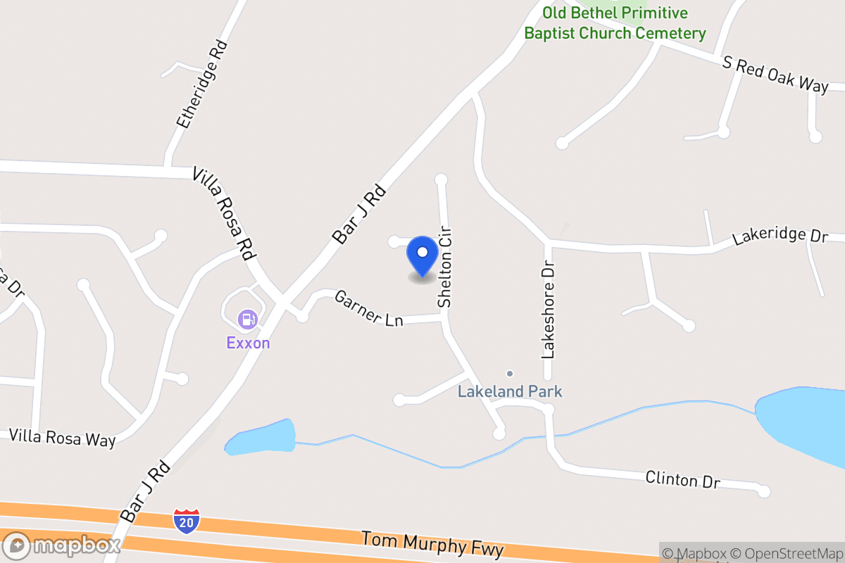 Map of 233 Shelton Cir