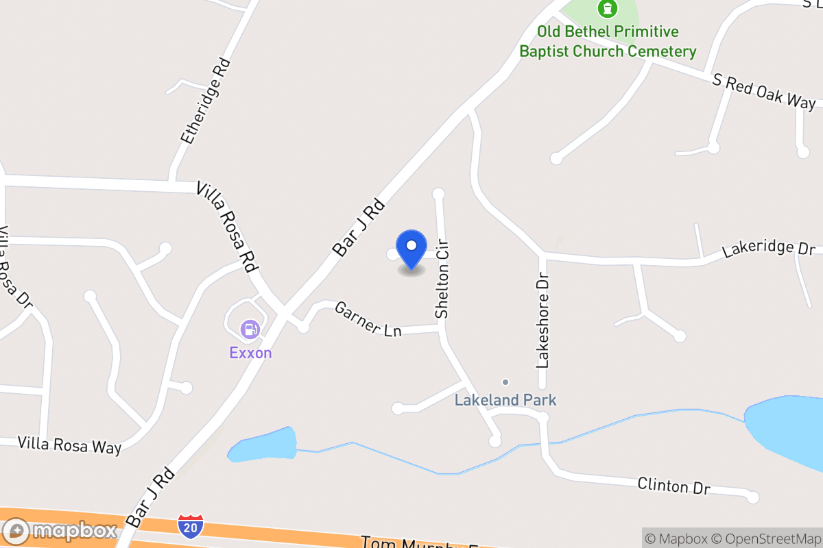 Map of 304 Dean Ct