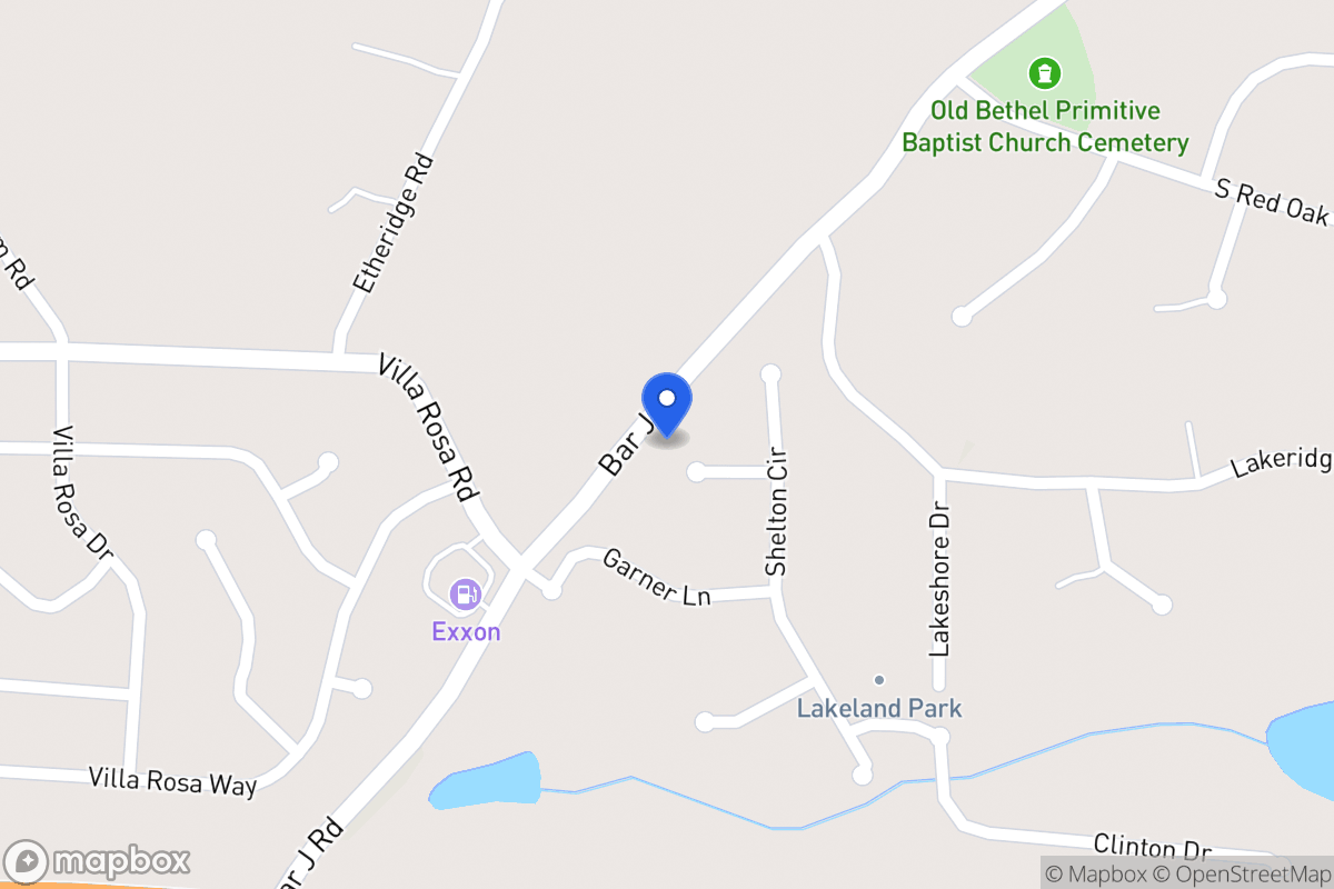 Map of 313 Dean Ct