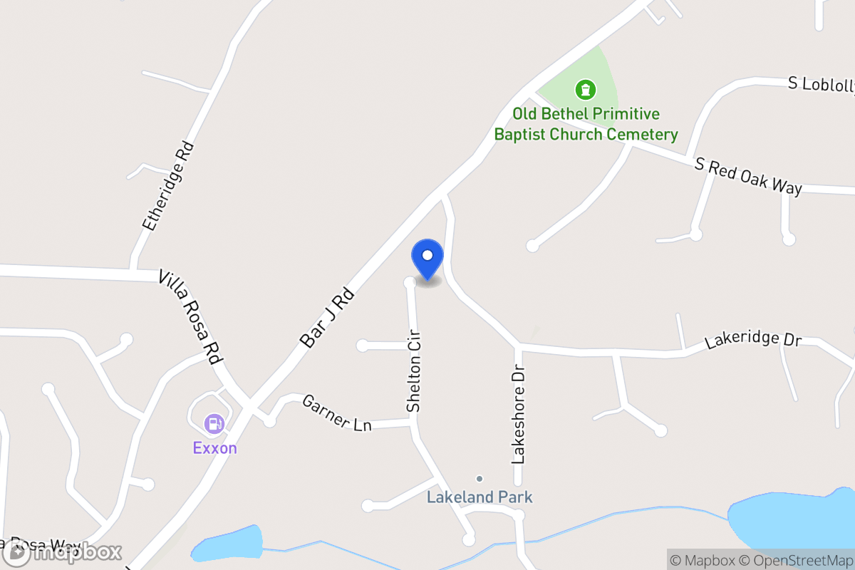 Map of 208 Shelton Cir