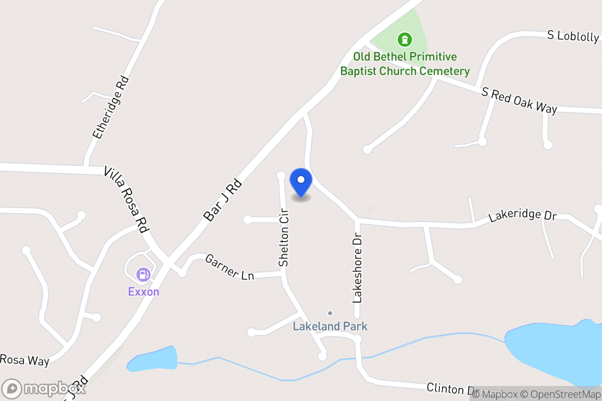 Map of 216 Shelton Cir