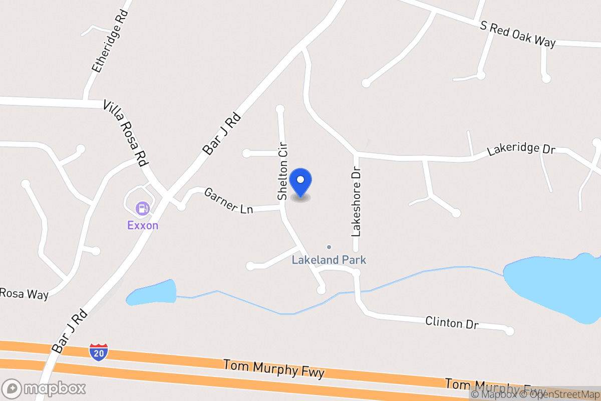 Map of 244 Shelton Cir