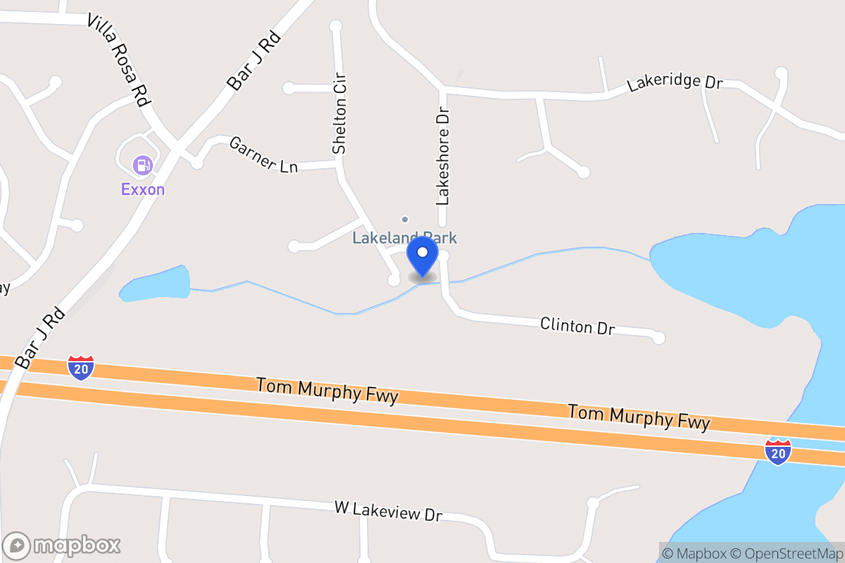 Map of 515 Clinton Dr