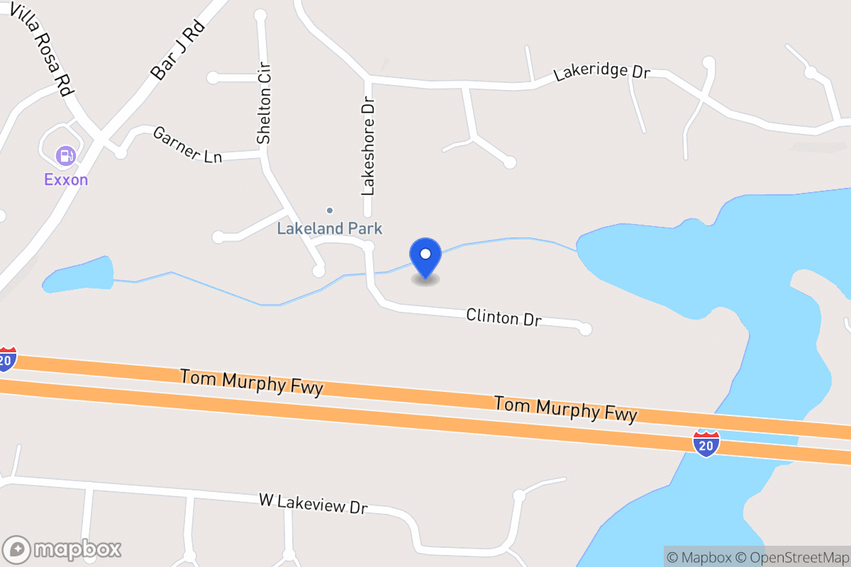 Map of 534 Clinton Dr