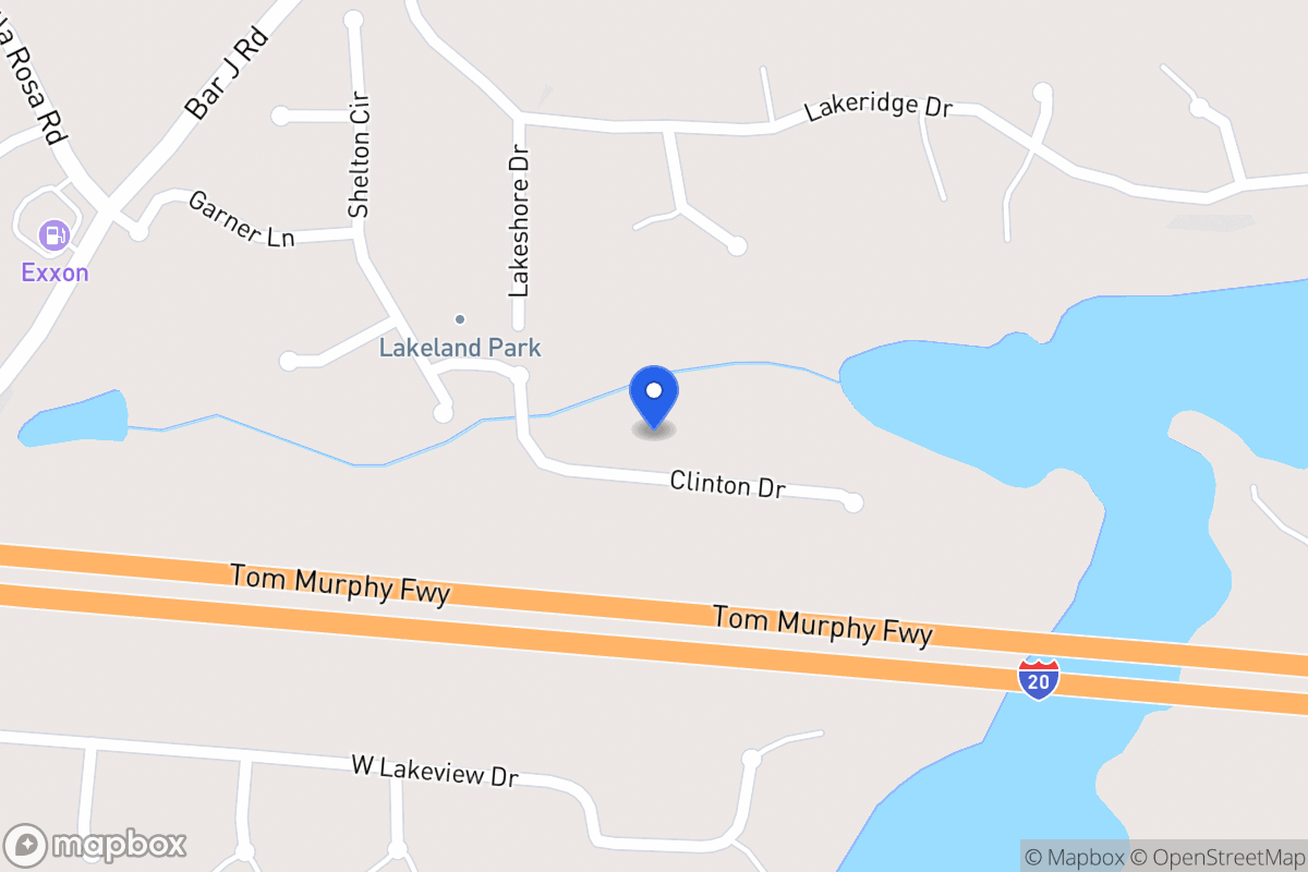 Map of 542 Clinton Dr