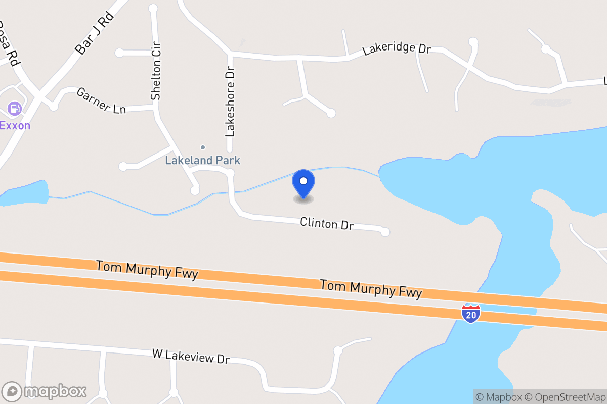 Map of 546 Clinton Dr