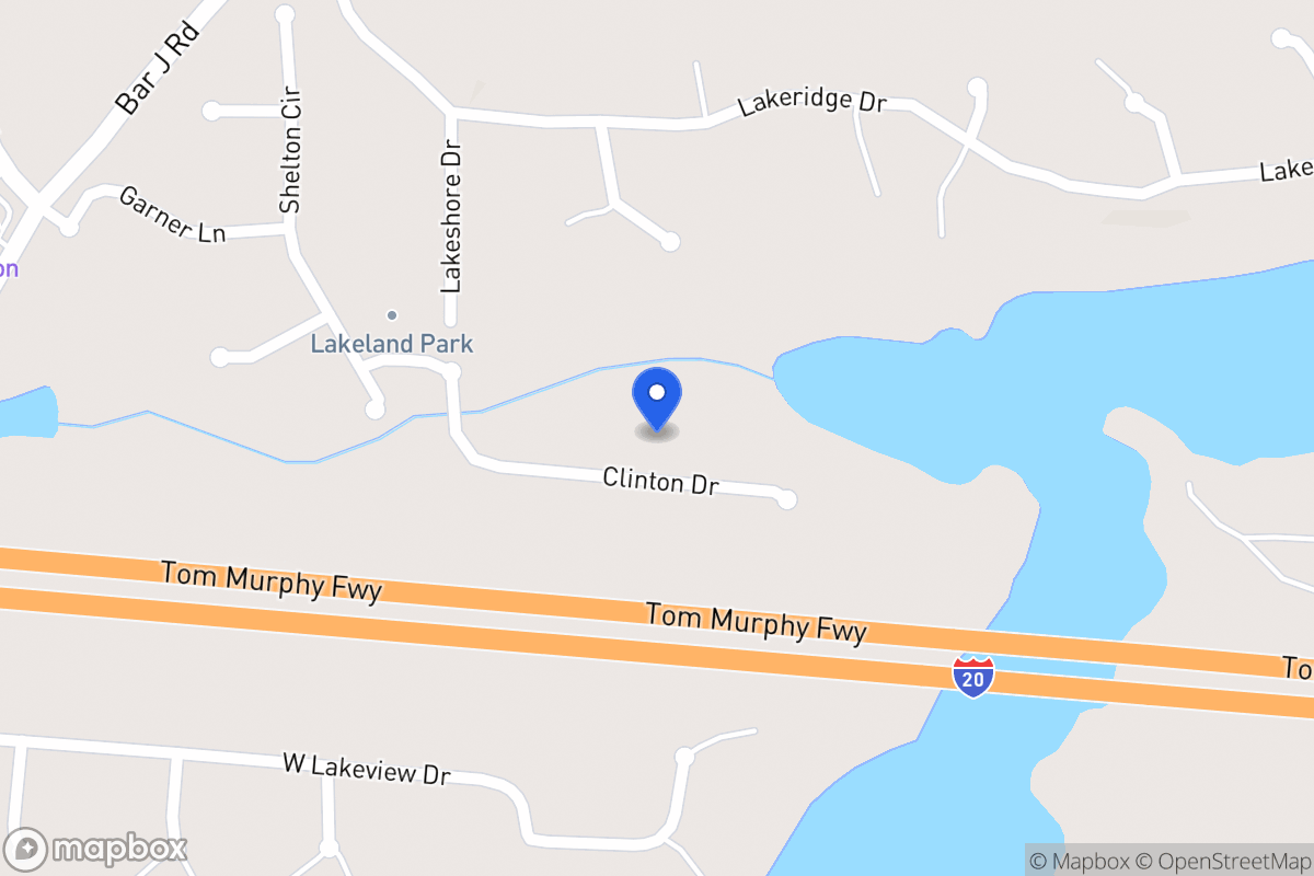 Map of 554 Clinton Dr