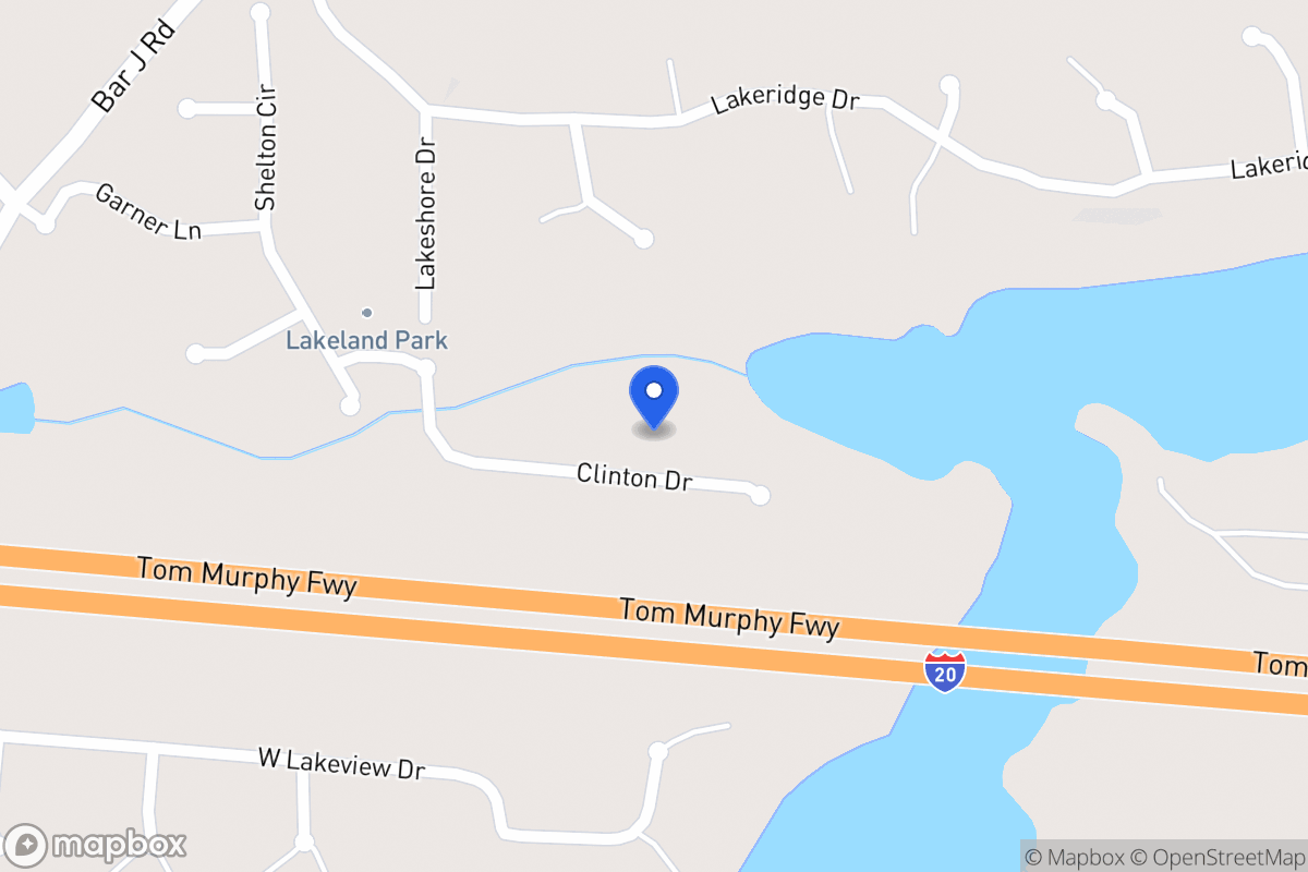 Map of 558 Clinton Dr