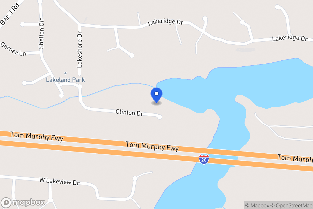Map of 574 Clinton Dr
