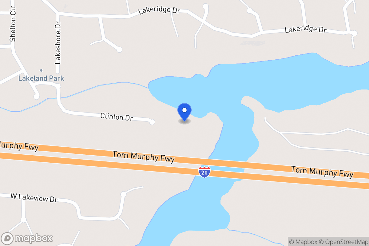 Map of 586 Clinton Dr