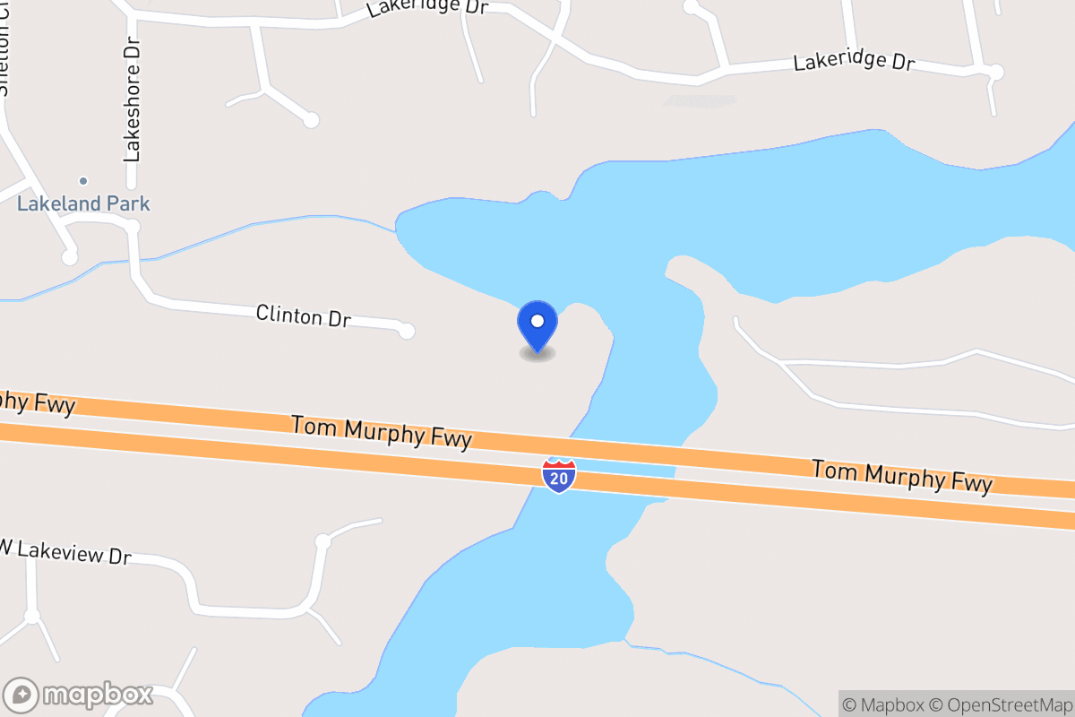 Map of 581 Clinton Dr