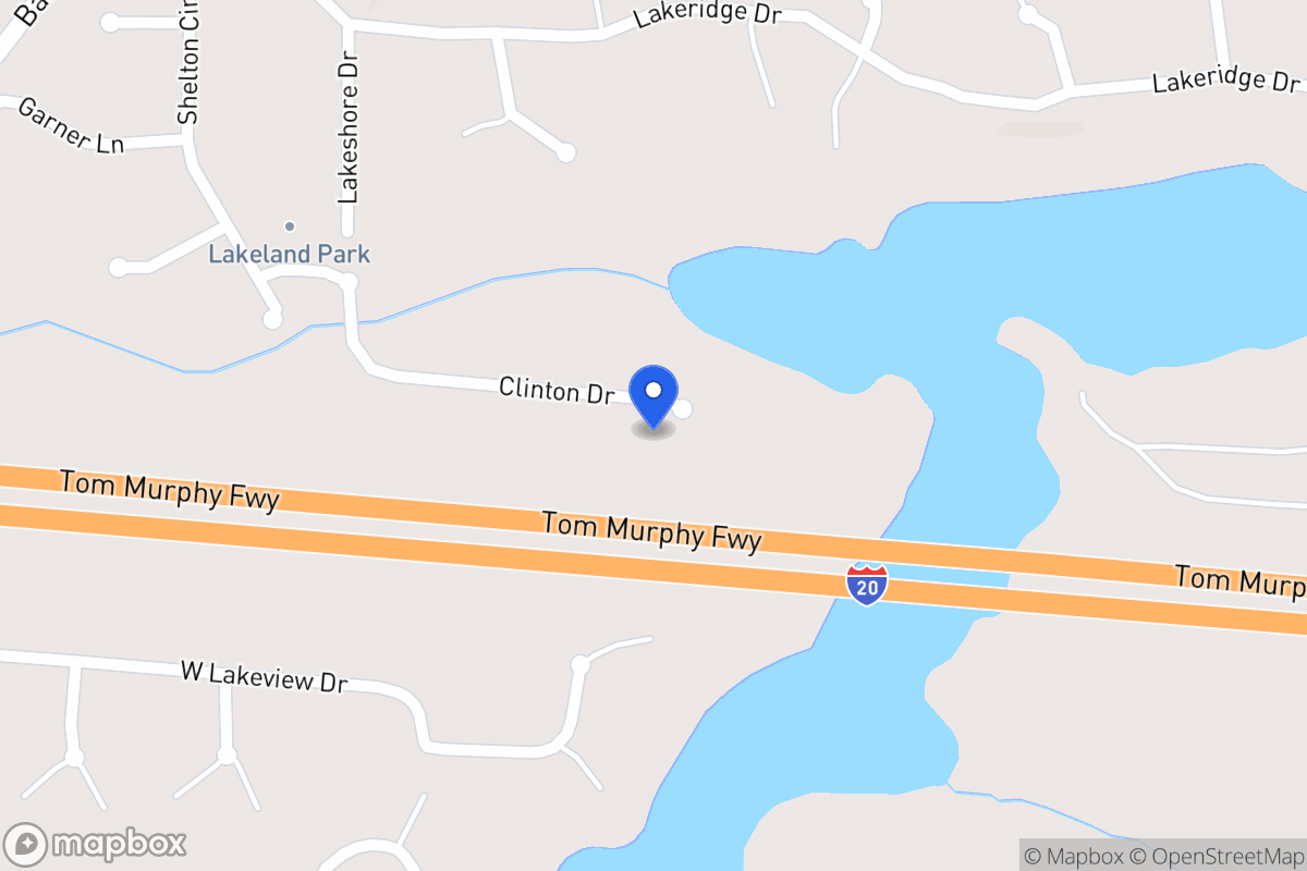 Map of 573 Clinton Dr