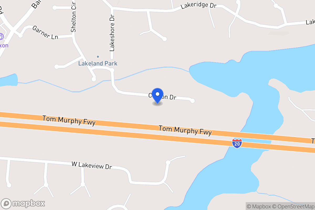 Map of 553 Clinton Dr