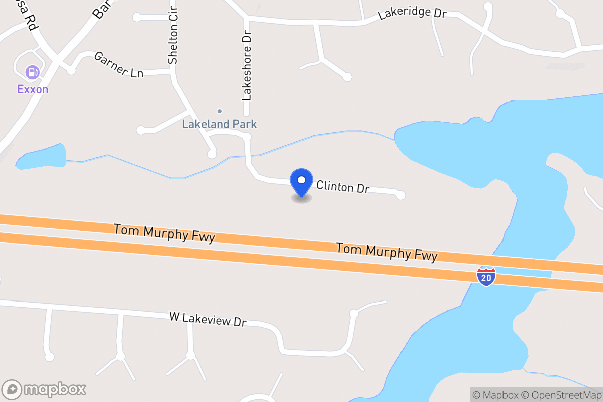 Map of 541 Clinton Dr