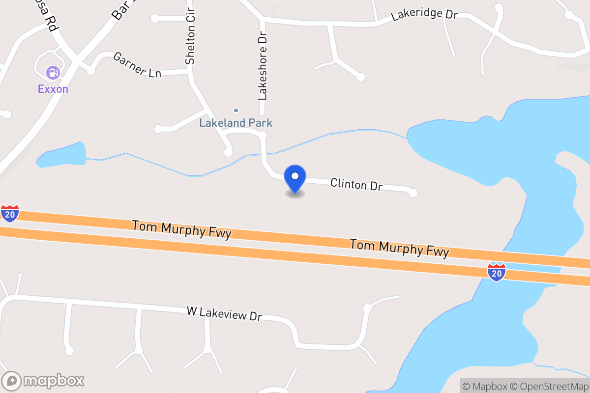 Map of 533 Clinton Dr