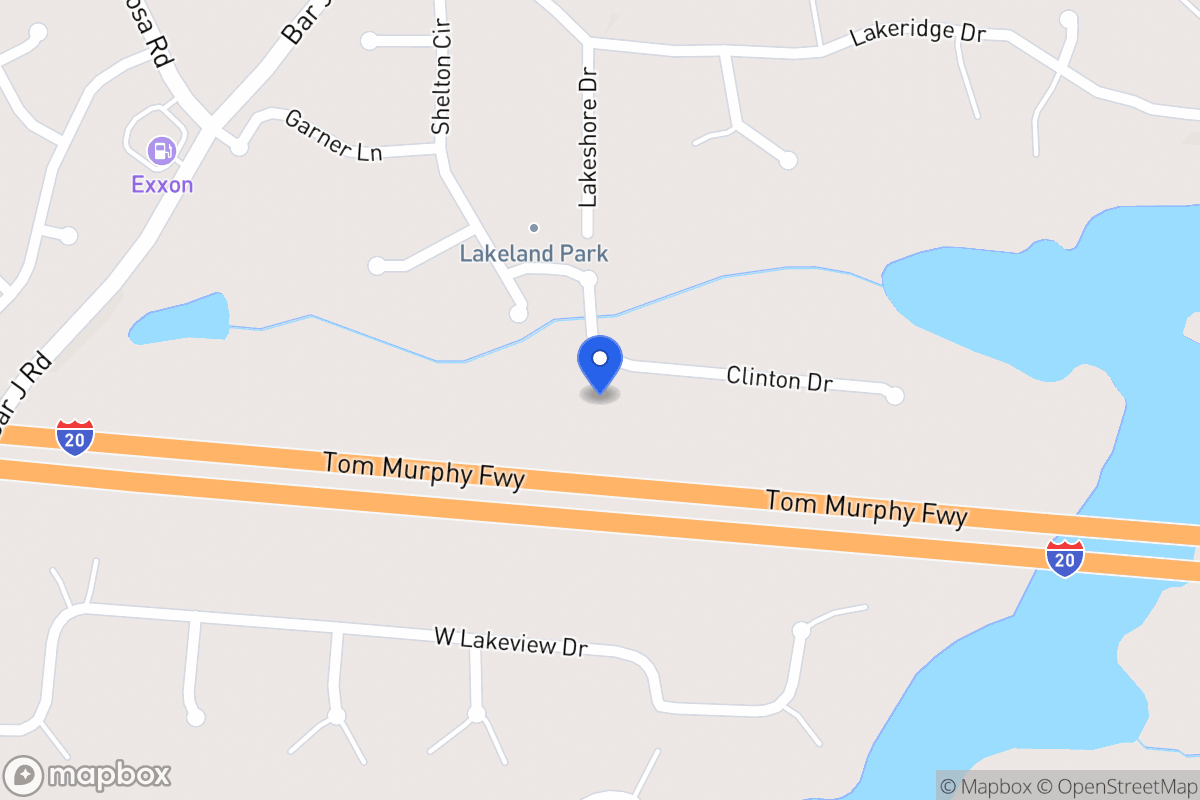 Map of 525 Clinton Dr