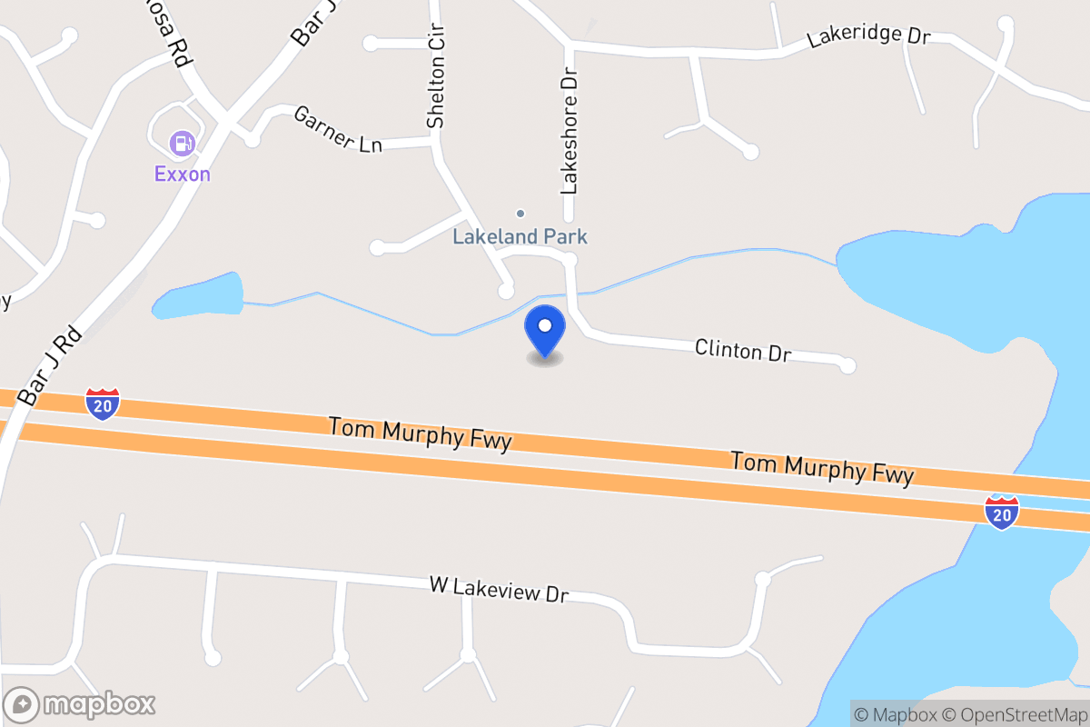 Map of 521 Clinton Dr